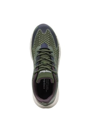 Tenis Running Krox Verde Osc Para Hombre Croydon