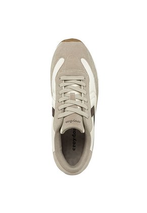 Tenis Urbanos Salima Beige-Café Croydon Para Mujer