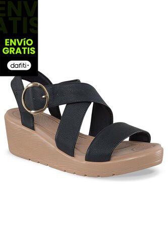 Sandalias Tacón Jaky Negro Croydon Para Mujer Croydon