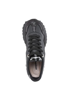 Tenis Urbanos Letizia Negro-Negro Para Mujer Croydon