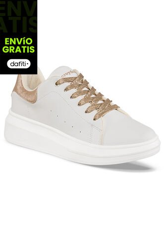 Tenis Urbanos Zayuri Marfil Para Mujer Croydon Croydon