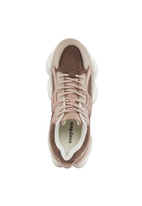 Tenis Urbanos Nado Beige-Café Croydon Para Mujer