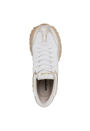 Tenis Urbanos Letizia Blanco-Oro Para Mujer Croydon