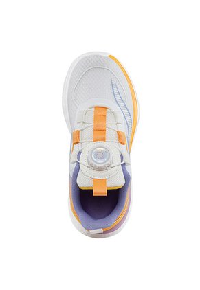 Tenis Running Quarlo Gris-Naranja Para Niña Croydon