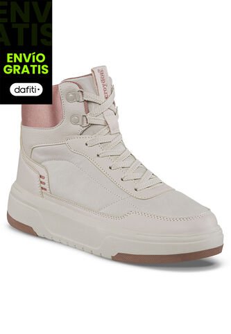 Tenis Urbanos Hyzara Beige Para Mujer Croydon Croydon