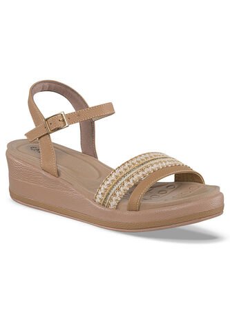 Sandalias Tacón Rosana Café Para Mujer Croydon Croydon