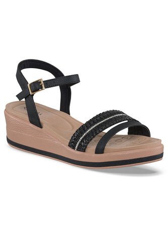 Sandalias Tacón Rosana Negro Para Mujer Croydon Croydon