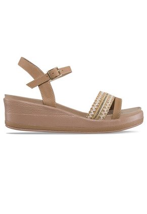 Sandalias Tacón Rosana Café Para Mujer Croydon
