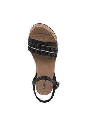 Sandalias Tacón Rosana Negro Para Mujer Croydon