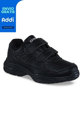 Tenis Colegial 11 New Negro Para Niña Y Niño Croydon Croydon