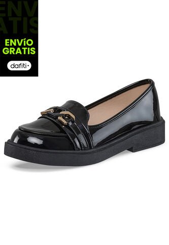 Mocasines Constanza Negro Para Mujer Croydon Croydon