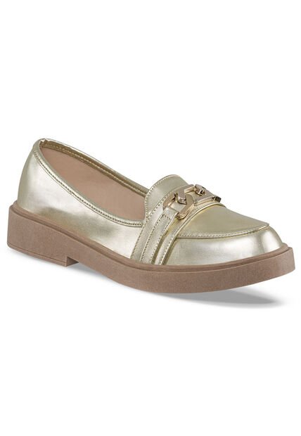 Mocasines Constanza Oro Para Mujer Croydon