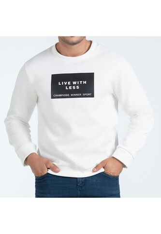 Buzo Jhonatan Blanco Croydon Para Hombre Croydon