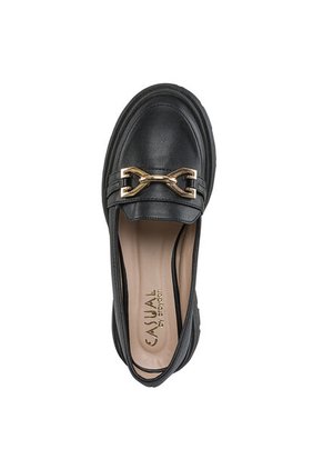 Mocasines Guillermina Negro Para Mujer Croydon