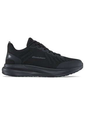 Tenis Running Deno Negro-Negro Croydon Para Hombre