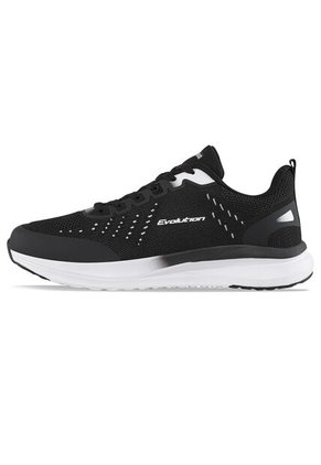 Tenis Running Deno Negro-Blanco Croydon Para Hombre