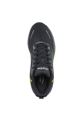 Tenis Running Fardo Negro Croydon Para Hombre