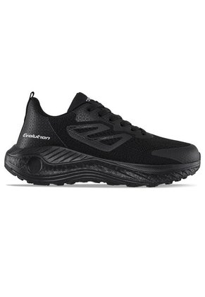 Tenis Running Oliban Negro-Negro Croydon Para Hombre