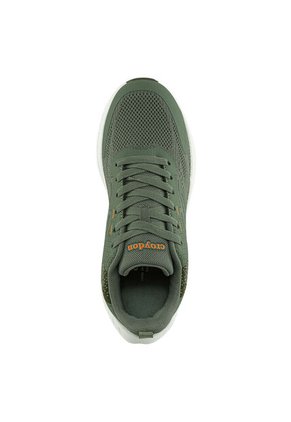 Tenis Running Oliban Verde Croydon Para Hombre