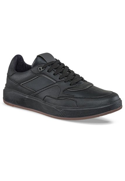 Tenis Urbanos Santiago Negro Para Hombre Croydon
