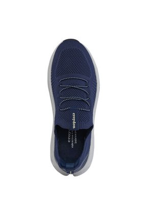 Tenis Para Caminar Sefican Azul Osc Croydon Para Hombre