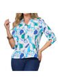 Blusa Erica Azul Croydon Para Mujer de Croydon