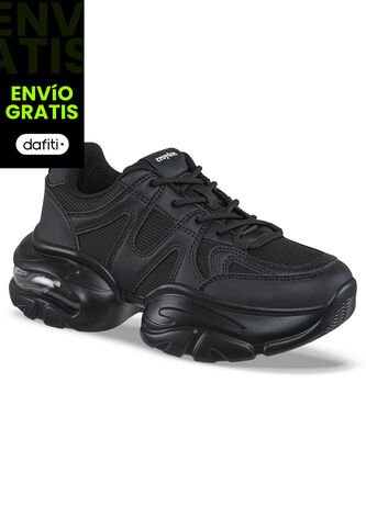 Tenis Urbanos Rini Negro Croydon Para Mujer Croydon
