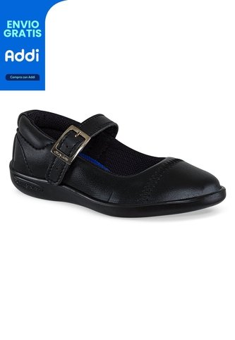 Zapatos Escolares Colegial Lorik Negro Para Niña Croydon Croydon