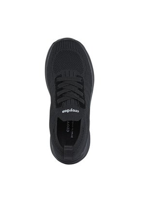 Tenis Para Caminar Stash Negro-Negro Croydon Para Mujer