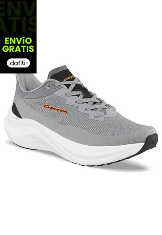Tenis Running Rimbol Gris Para Hombre Croydon Croydon