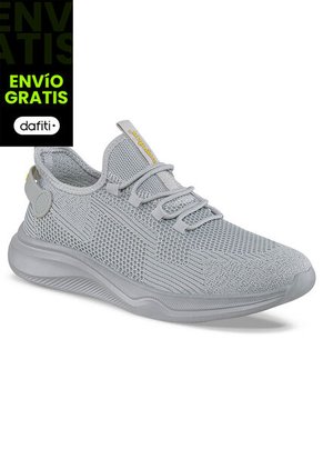 Tenis Running Korp Gris Para Hombre Croydon