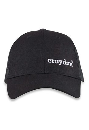 Gorra Institucional Negro Para Hombre Y Mujer Croydon