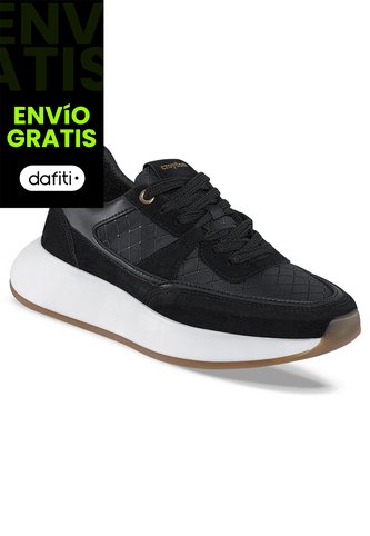 Tenis Urbanos Xanthee Negro Croydon Para Mujer Croydon