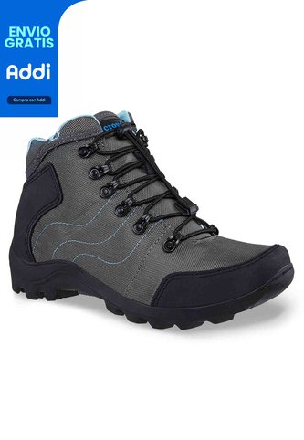 Botas Outdoor Tomoe Gris Para Mujer Croydon Croydon
