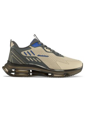 Tenis Running Yemel Beige-Negro Croydon Para Hombre