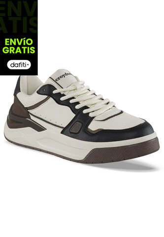 Tenis Urbanos Bavar Beige Croydon Para Hombre Croydon