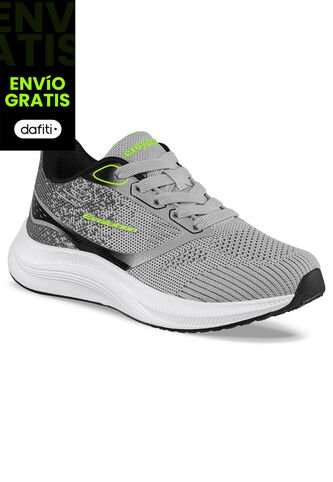 Tenis Running Rizban Gris Para Niño Croydon Croydon