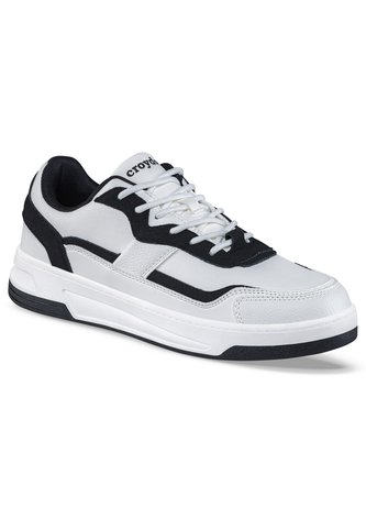 Tenis Urbanos Dagol Blanco-Negro Croydon Para Hombre Croydon