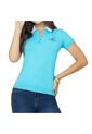 Camiseta Polo Lorena Agua Croydon Para Mujer de Croydon