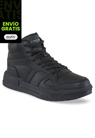 Tenis Colegio Tolox C Negro Croydon Para Niño Y Niña Croydon