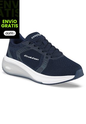 Tenis Running Dramon Azul Osc Para Niña Croydon