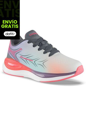 Tenis Running Onder Gris-Fucsia Croydon Para Niña Croydon