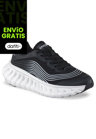Tenis Running Cezod Negro Croydon Para Mujer Croydon