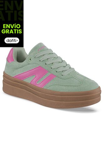 Tenis Urbanos Vintar Verde Croydon Para Mujer Croydon