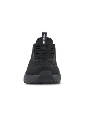 Tenis Running Peko Negro-Negro Croydon Para Mujer