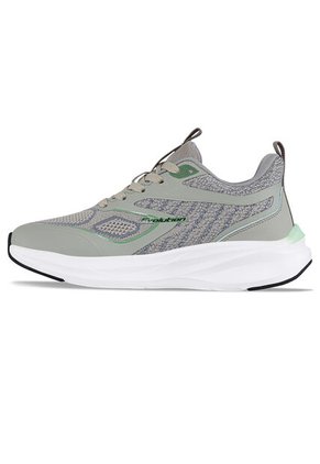 Tenis Running Naki Gris Croydon Para Mujer