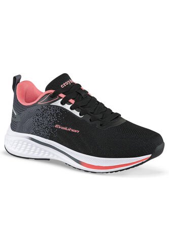 Tenis Running Zelar Negro-Coral Croydon Para Mujer Croydon