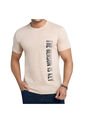 Camiseta Antonio Estampada Beige Para Hombre Croydon de Croydon