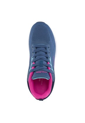 Tenis Running Zelar Azul Croydon Para Mujer