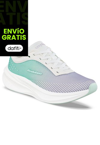 Tenis Running Vanel Mora-Azul Croydon Para Mujer Croydon